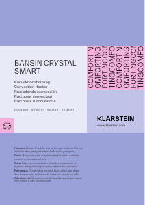 Bedienungsanleitung Klarstein 10041209 Heizgerät