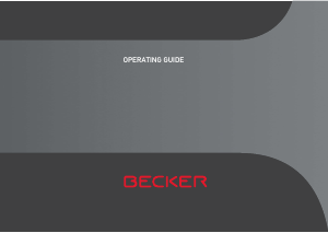 Handleiding Becker Professional 50 Navigatiesysteem