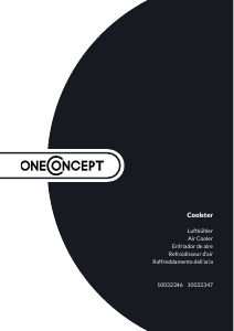 Manual de uso OneConcept 10032346 Coolster Aire acondicionado
