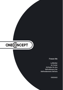 Mode d’emploi OneConcept 10033432 Freeze Me Climatiseur