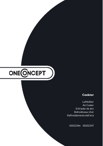 Mode d’emploi OneConcept 10032347 Coolster Climatiseur