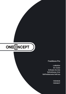 Bedienungsanleitung OneConcept 10034637 Freshboxx Pro Klimagerät