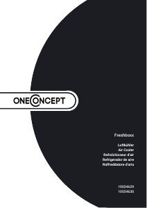 Mode d’emploi OneConcept 10034630 Freshboxx Climatiseur