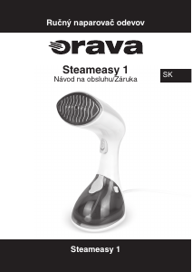Návod Orava Steameasy 1 Naparovač odevov