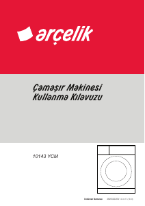Kullanım kılavuzu Arçelik 10143 YCM Çamaşır makinesi
