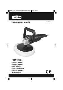Manual de uso Ratio PR1100E Pulidora