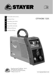 Manual de uso Stayer Citywork 1250 GEK Maquina de soldar