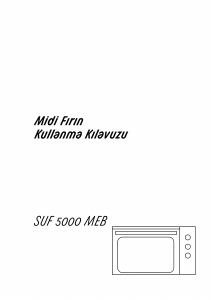 Kullanım kılavuzu Arçelik SUF 5000 MEB Fırın