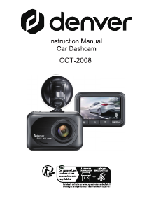 Manuale Denver CCT-2008 Action camera
