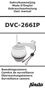 Handleiding Alecto DVC-266IP IP camera