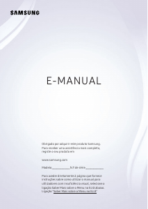 Manual Samsung UE65NU7645U Televisor LED
