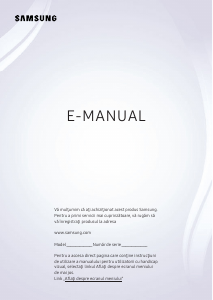 Manual Samsung UE65RU7092U Televizor LED
