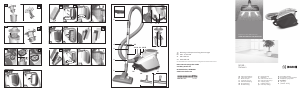 Руководство Bosch BGS5SIL66BB Relaxxx Пылесос