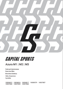 Manuale Capital Sports Azura 10026815 Cyclette