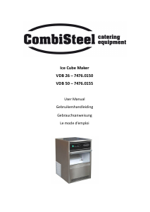 Manual CombiSteel VDB 50 Ice Cube Maker