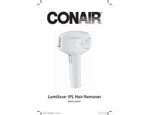 Handleiding Conair IPL960F IPL-apparaat