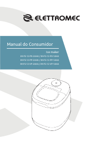 Manual Elettromec IM-FS-12-PP-1AHA Máquina de fazer gelo