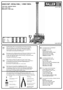 Manual Faller set 140325 H0 Power tower