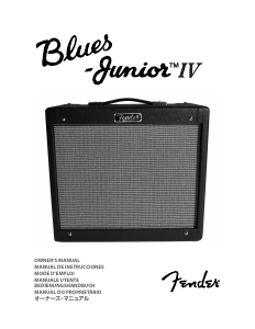 Manual de uso Fender Blues Junior IV Amplificador de guitarra