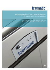 Manual Icematic E90 Máquina de fazer gelo