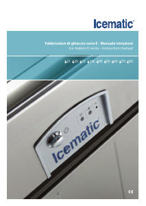 Käyttöohje Icematic E35 Jääpalakone