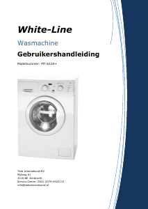 Handleiding Whiteline MT-612A+ Wasmachine