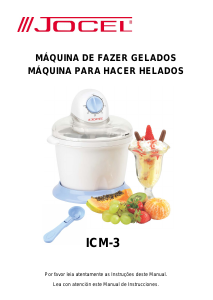 Manual Jocel ICM-3 Máquina de gelado