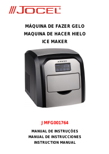 Manual Jocel JMFG001764 Máquina de fazer gelo