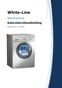 Handleiding Whiteline MT-3510A+ Wasmachine