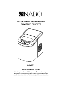 Bedienungsanleitung NABO EM 1224 Eiswürfelbereiter