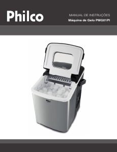 Manual Philco PMG01PI Máquina de fazer gelo