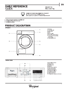 Bruksanvisning Whirlpool DDLX 70113 Torktumlare