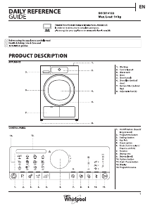 Handleiding Whirlpool DSCX 10122 Wasdroger