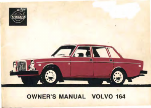 Handleiding Volvo 164 (1973)