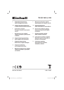 Brugsanvisning Einhell TE-CD 18/2 Li-i Kit Bore-skruemaskine
