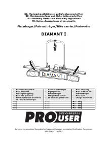 Handleiding Pro User Diamant I Fietsendrager