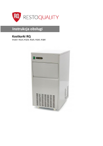 Instrukcja Restoquality RQ45 Kostkarka do lodu