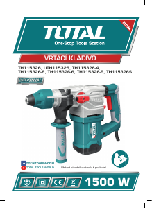 Manuál Total TH115326-9 Rotační kladivo
