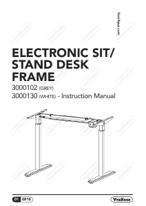 Hướng dẫn sử dụng VonHaus 3000130 Bàn làm việc