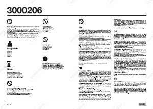 説明書 VonHaus 3000206 クローゼット