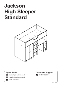 Mode d’emploi Habitat Jackson Structure lit mezzanine