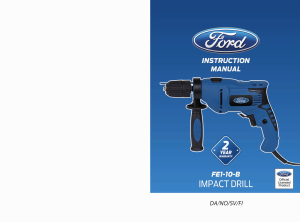 Bruksanvisning Ford FE1-10-B Slagborrmaskin