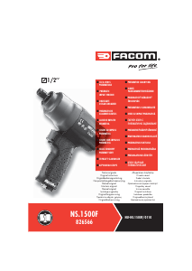 Manual Facom NS.1500F Cheie de impact