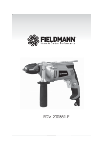 Manuál Fieldmann FDV 200851-E Vrtací kladivo
