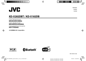Bruksanvisning JVC KD-X182DB Bilradio