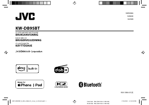 Bruksanvisning JVC KW-DB95BT Bilradio
