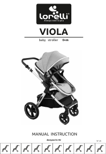 Handleiding Lorelli Viola Kinderwagen