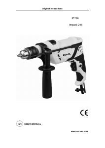 Manual Reikel ID716 Impact Drill