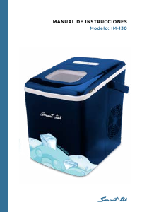 Manual de uso Smart-Tek IM130 Máquina de hacer hielo