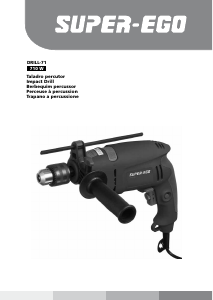 Manual Super-Ego DRILL-71 Impact Drill